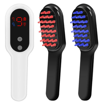 Light Therapy Hair Comb Massager